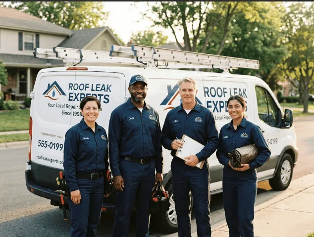 Roof Leak Repair company in Claremont, IL